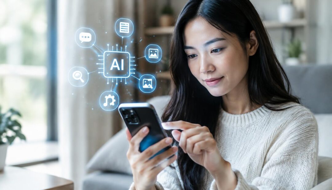 Промените в употребата на смартфоните заради AI